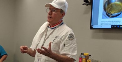 Presentation by Chef Steve