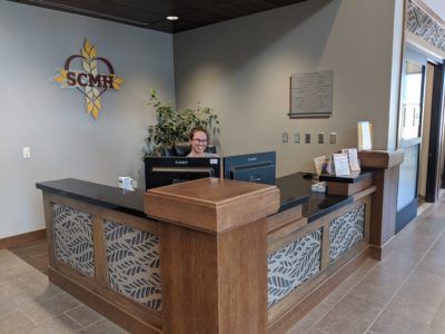 SCMH Front Desk - Check in here