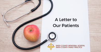 A Letter to Our Patients